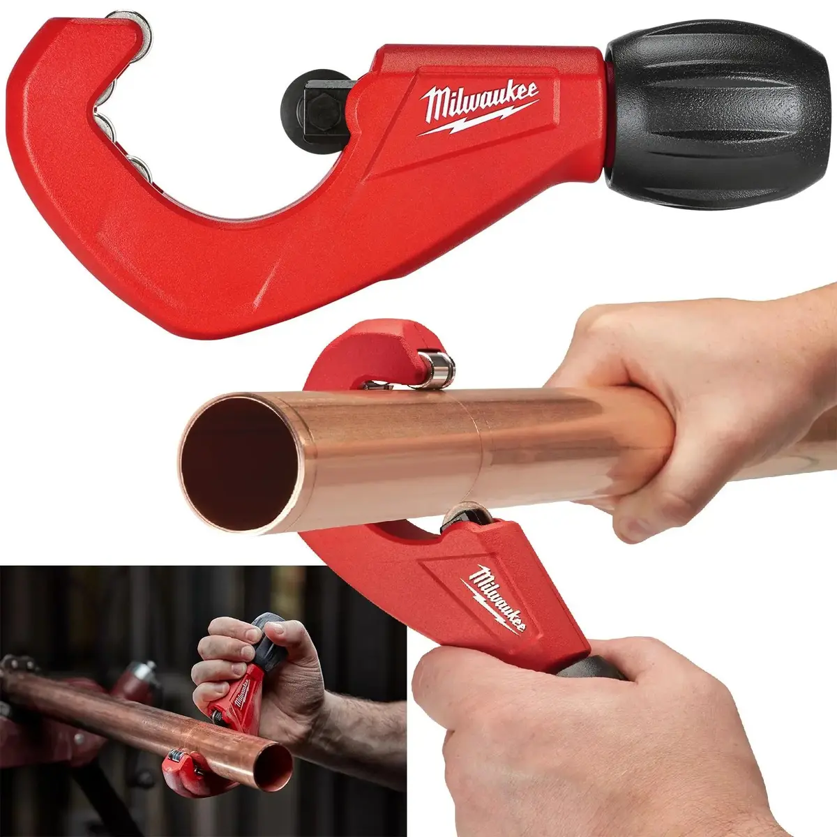 Milwaukee Copper Tubing Cutter Constant Swing 3 - 42Mm Capacity 1