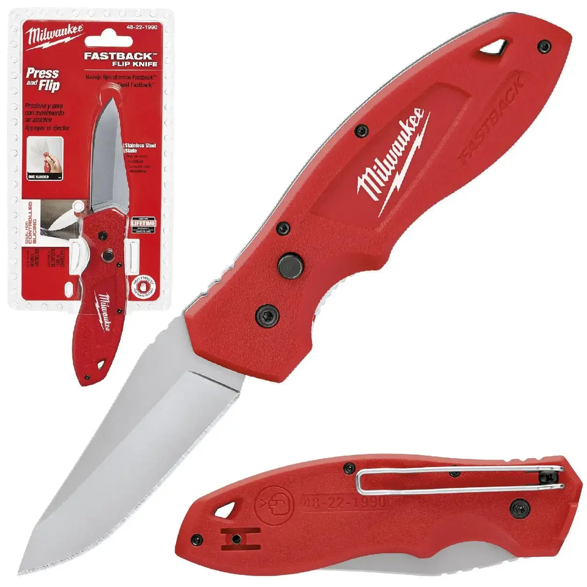 Milwaukee Fastback Folding Knife 1