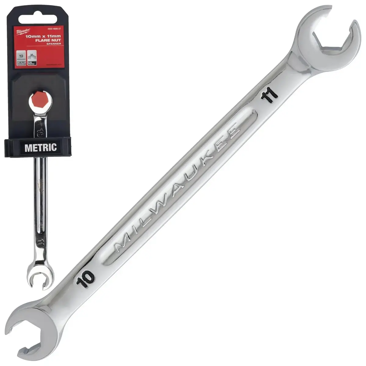 Milwaukee Flare Nut Brake Pipe Spanners Individual - Choose Size 3