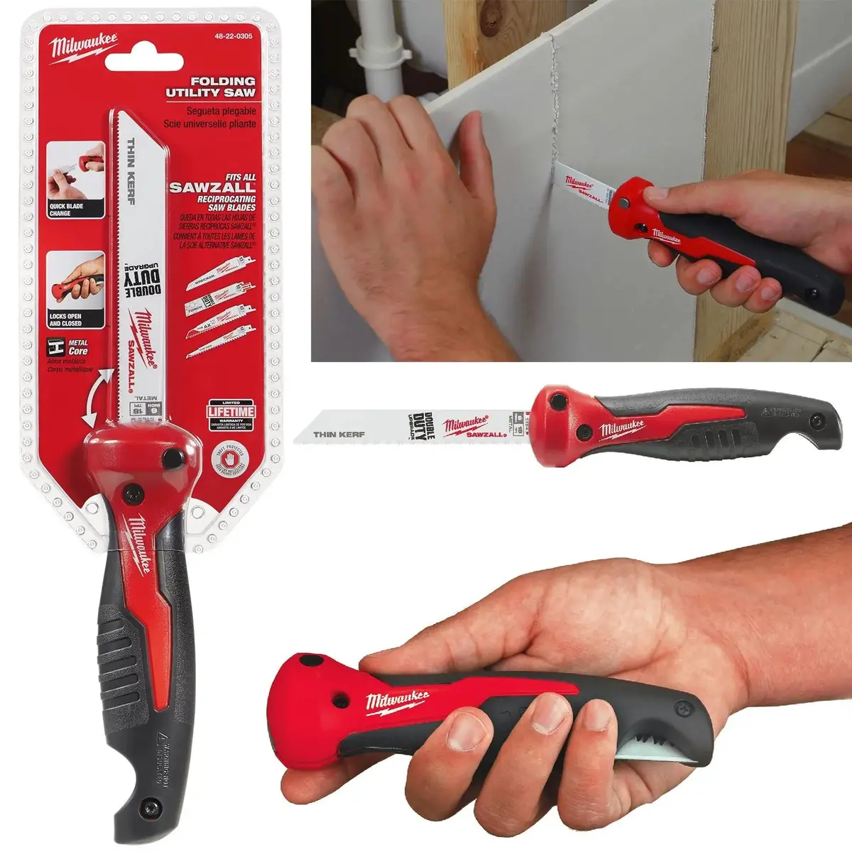 Milwaukee Folding Jab Saw 18 Tpi 150Mm Blade 1