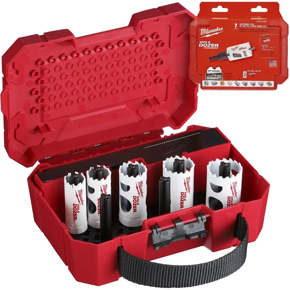 Milwaukee Hole Dozer Bi-Metal Holesaw Set 7 Piece 19-32Mm 1