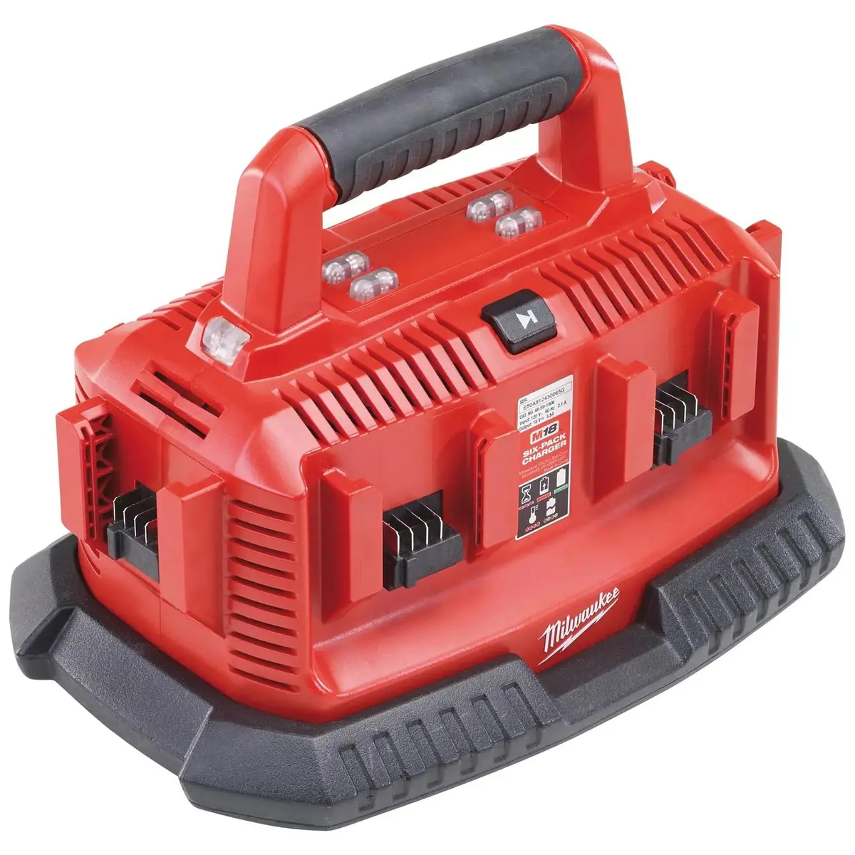 Milwaukee M14-M18 Multibay Battery Charger 240V Gb M1418c6 1