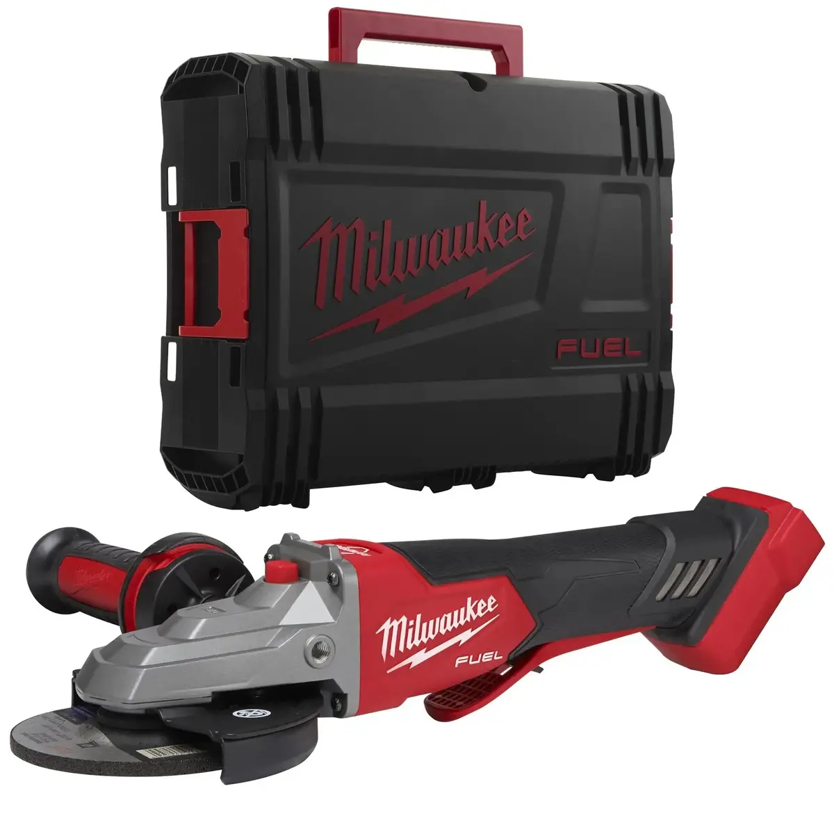 Milwaukee M18 18V Fuel 125Mm Flathead Braking Cordless Angle Grinder With Paddle Switch Bare Unit M18fsagf125xpdb-0X 1