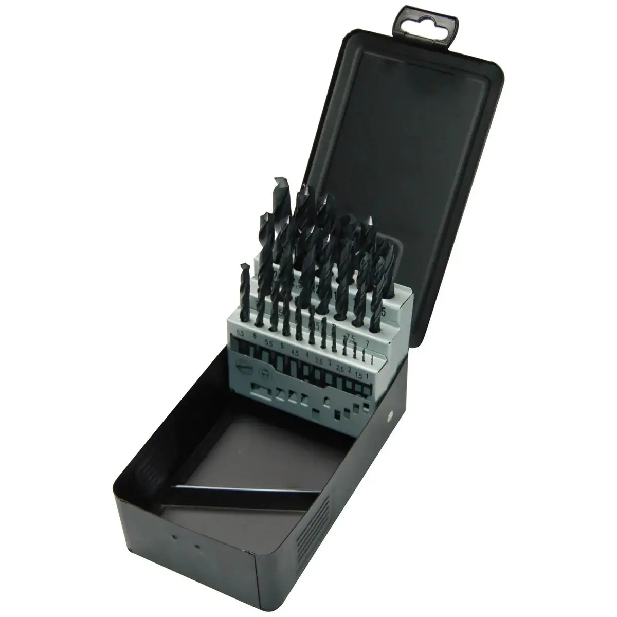 Milwaukee Metal Drill Bit Set Rollforged Hss-R Din338 1-13Mm 25 Pieces 1