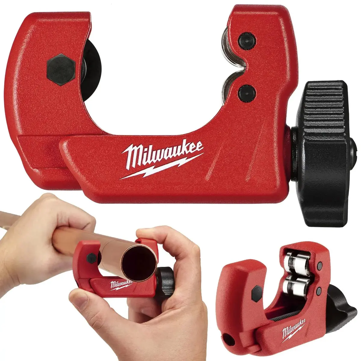 Milwaukee Mini Copper Pipe Tubing Cutter 3 - 28Mm Capacity 1