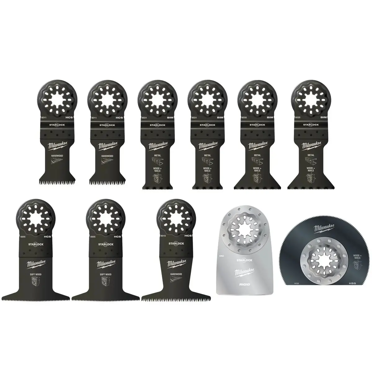 Milwaukee Multi Tool Blade Set 11 Piece 1