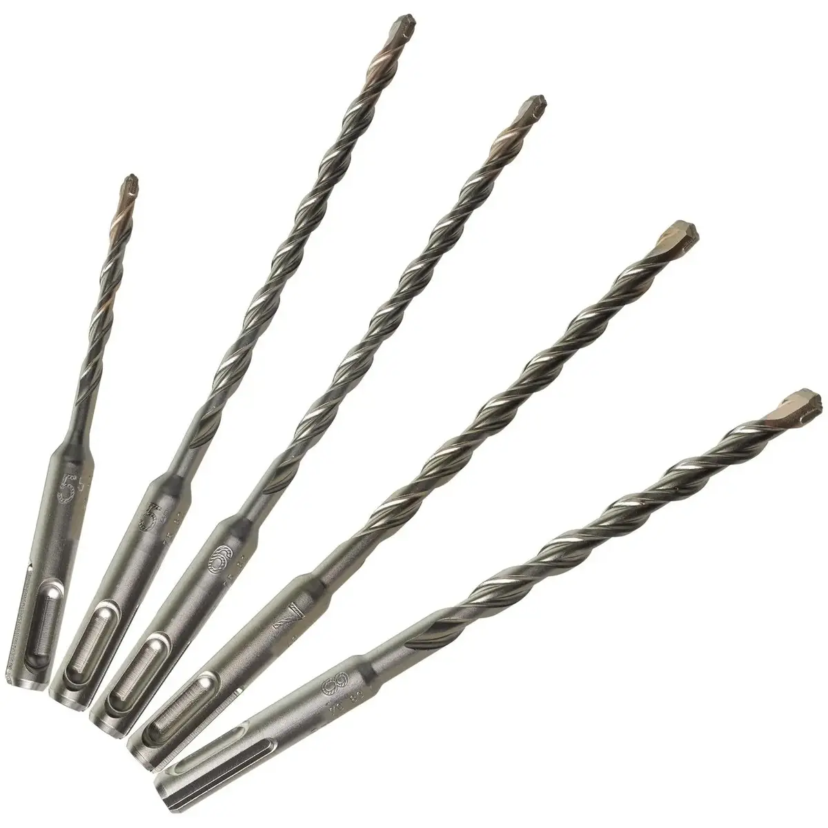 Milwaukee Sds Plus M2 Hammer Drill Bit Set 2 Cut 5 Piece 1