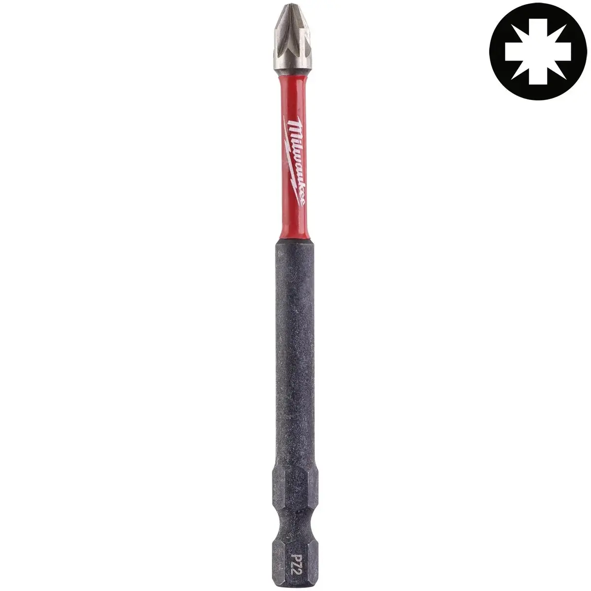 Milwaukee Shockwave Impact Duty Pozi Pz2 Screwdriver Bit 90Mm 1
