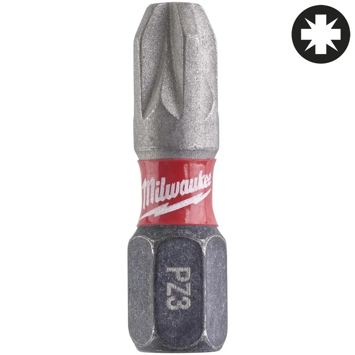 Milwaukee Shockwave Impact Duty Pozi Pz3 Screwdriver Bits 25Mm 25 Piece Tictac Box 1
