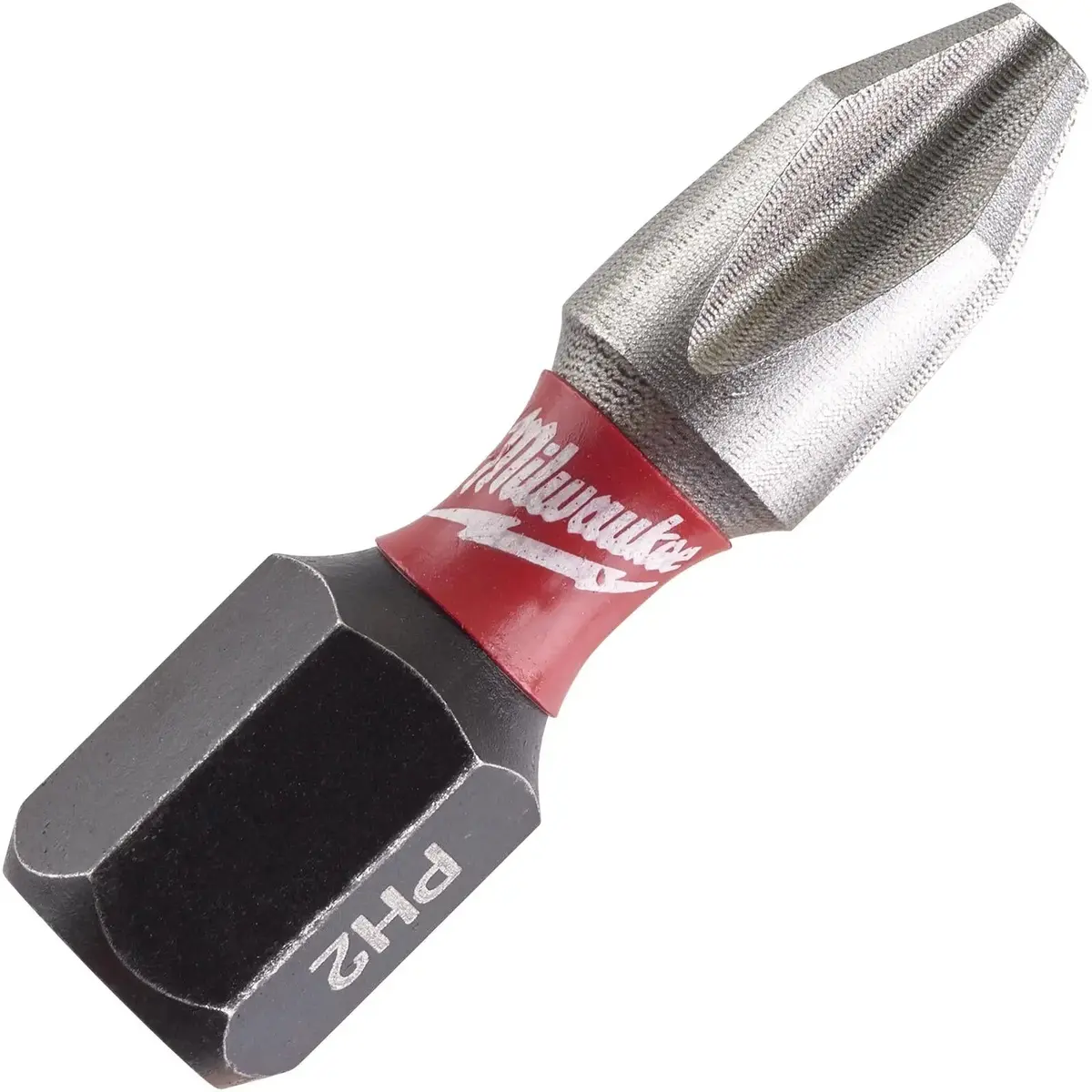 Milwaukee Shockwave Impact Duty Screwdriver Bits Phillips Ph2 X 25Mm Tic Tac Box 25 Pack 1