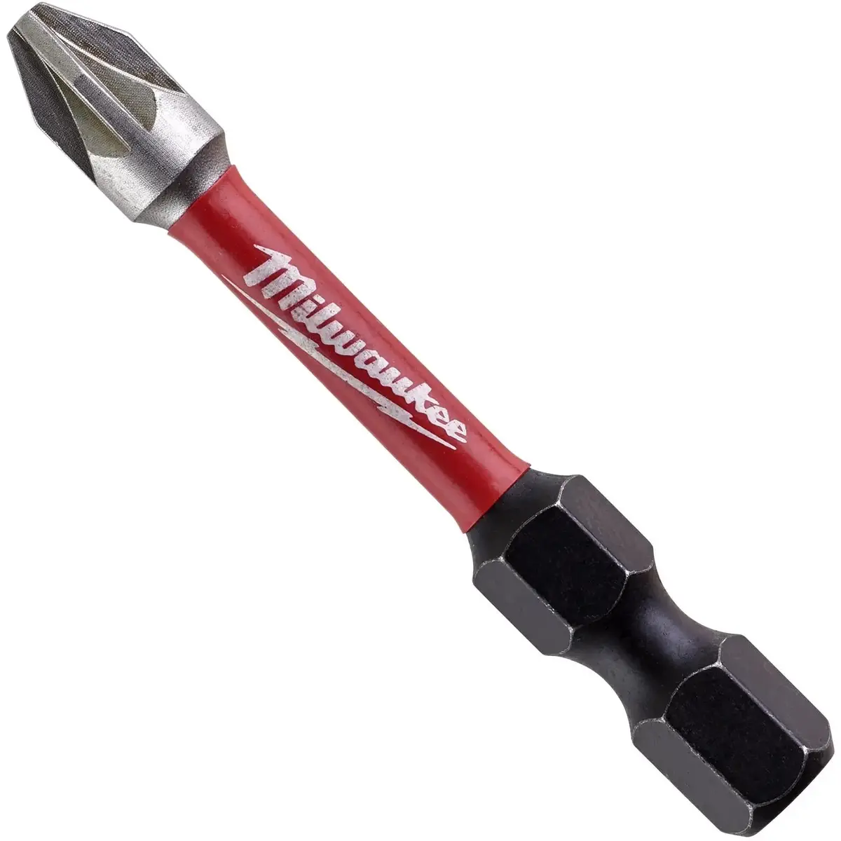 Milwaukee Shockwave Impact Duty Screwdriver Bits Pozi Pz2 X 50Mm Tic Tac Box 10 Pack 1