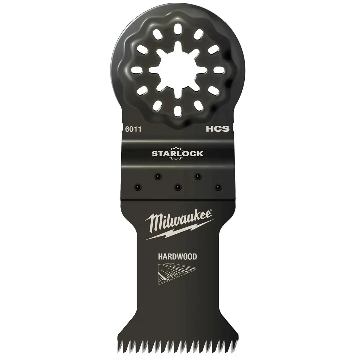 Milwaukee Starlock Wood Cutting Multi Tool Blade 35Mm Plunge Fast Cut Hcs 1