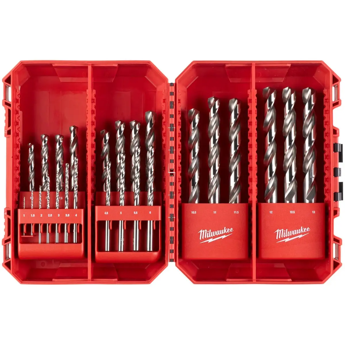 Milwaukee Thunderweb Metal Drill Bit Set Hss-G 25Pc 1-13Mm Packout Compatible 1