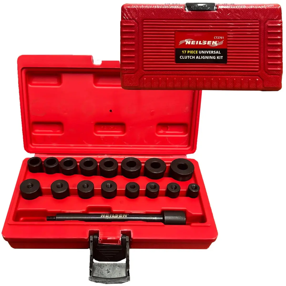 Neilsen Clutch Aligning Tool Kit Universal Alignment Car Garage Mechanic 17Pc 1