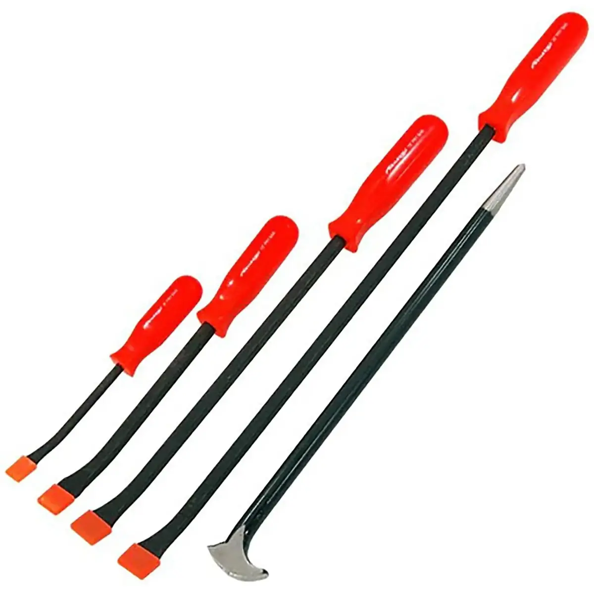 Neilsen Pry Bar Set Wrecking Crowbar Roll Head Jimmy Extra Long Lever 5Pc 1