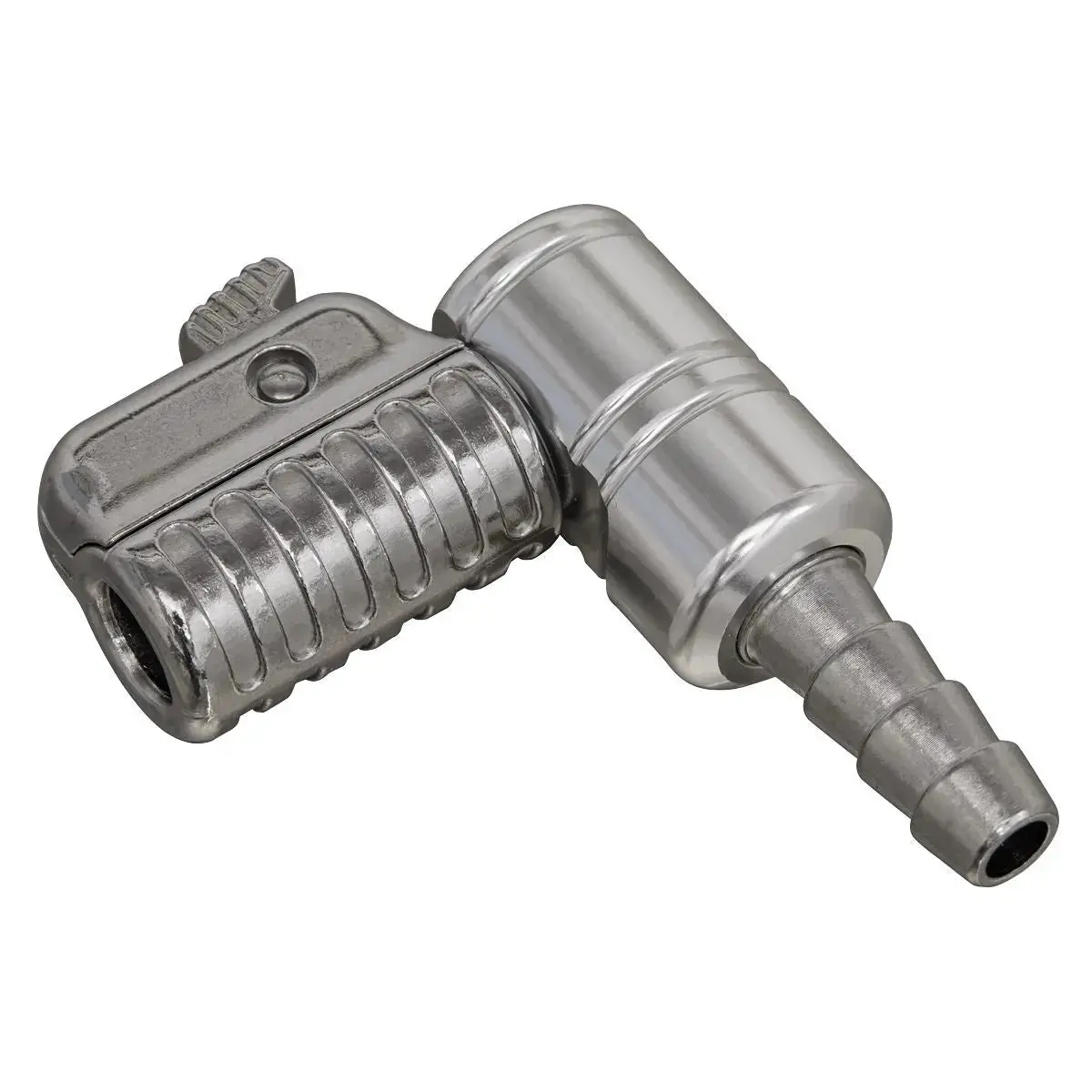 Pcl 90° Angled Swivel Tyre Inflator Clip-On Connector 8Mm Bore 1