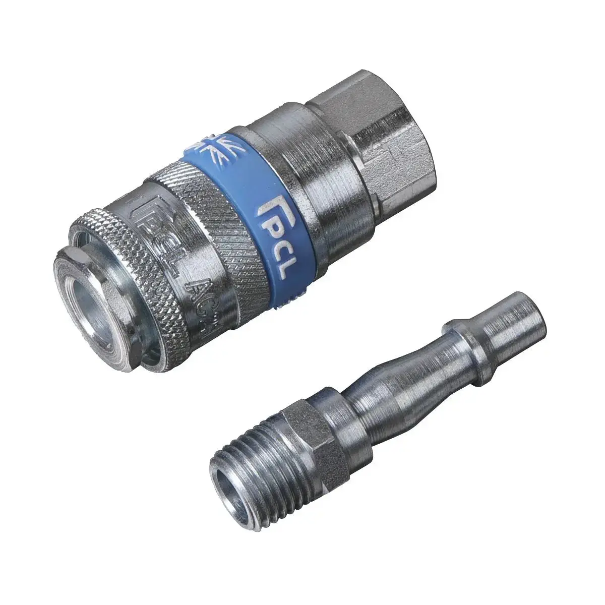 Pcl Air Tool Coupling Kit 2Pc 1/4"Bsp 1