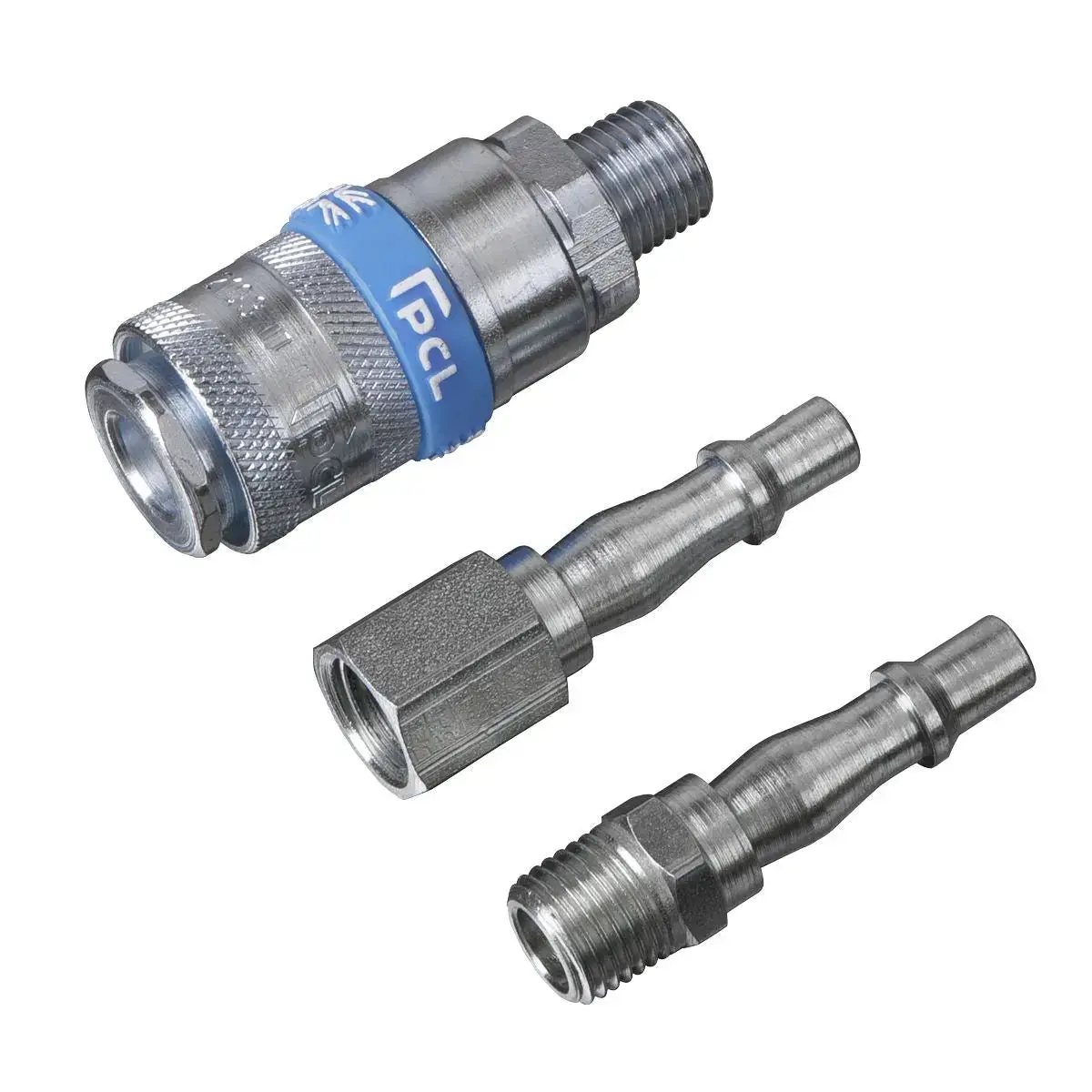 Pcl Air Tool Coupling Kit 3Pc 1/4"Bsp 1