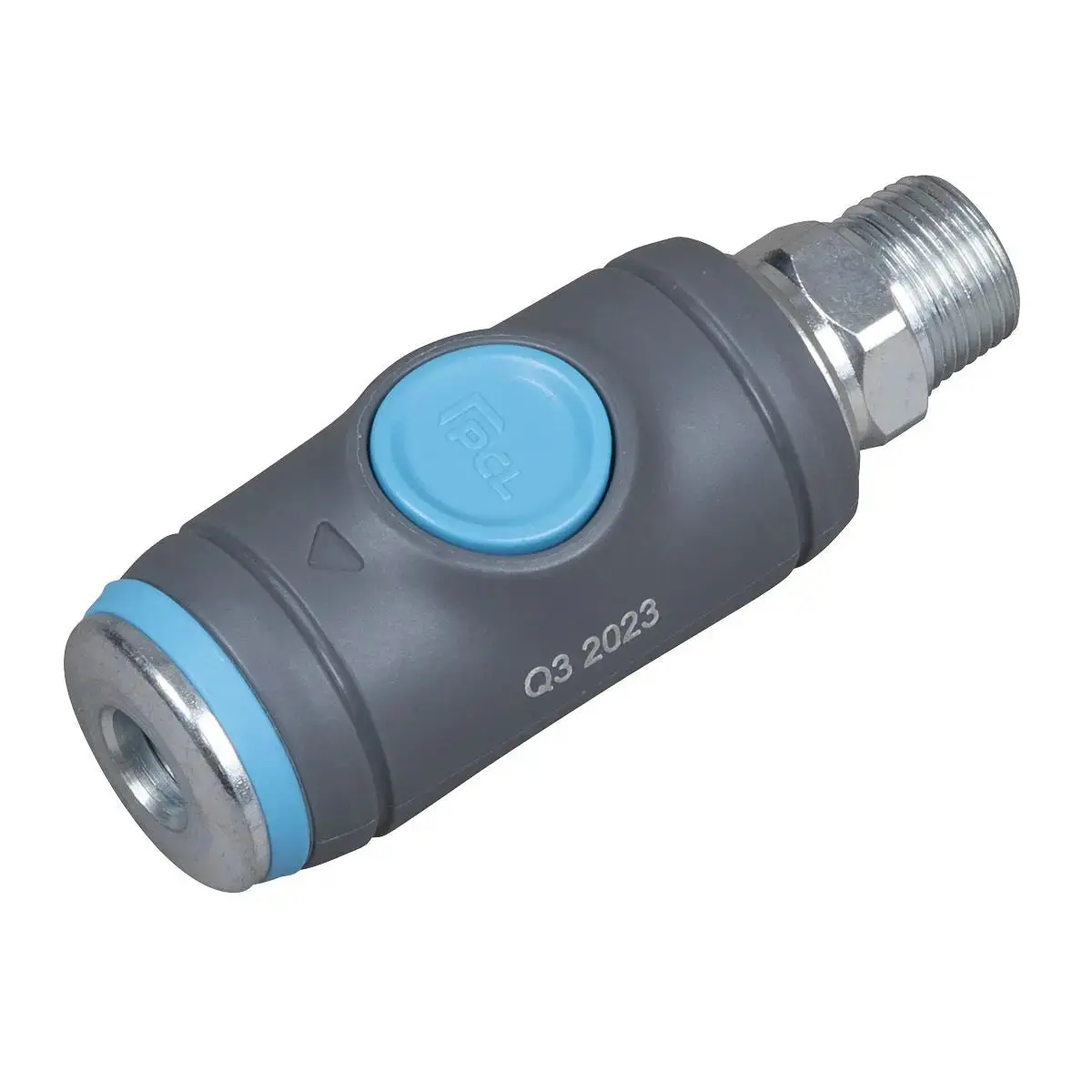 Pcl Push Button Safety Coupling Body Male 3/8"Bspt 1