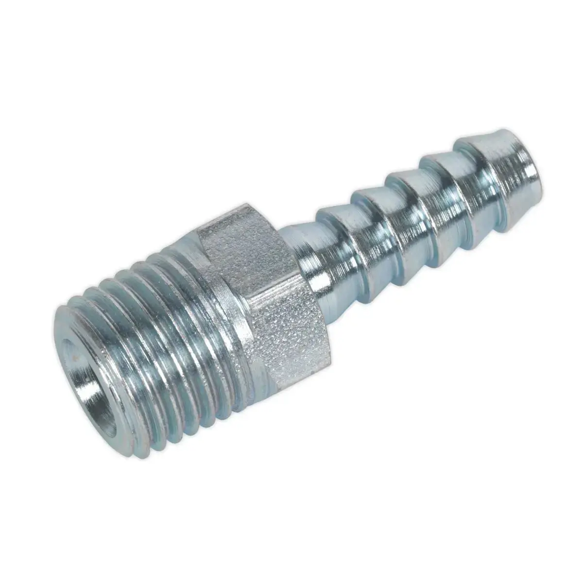 Pcl Screwed Tailpiece Male 1/4"Bspt - 1/4" Hose Pack Of 5 1