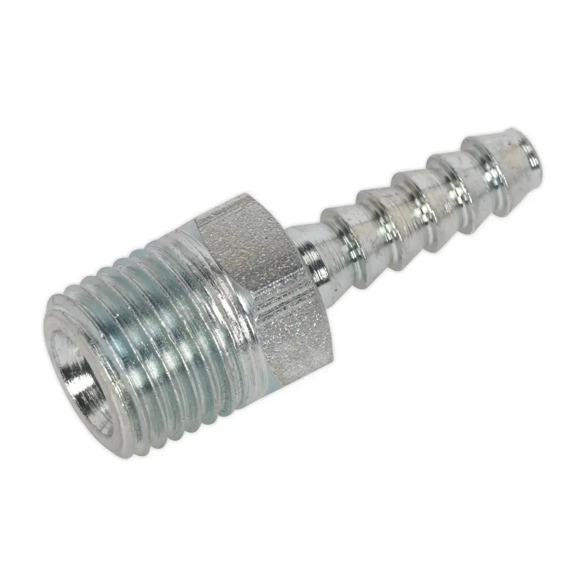 Pcl Screwed Tailpiece Male 1/4"Bspt - 3/16" Hose Pack Of 5 1