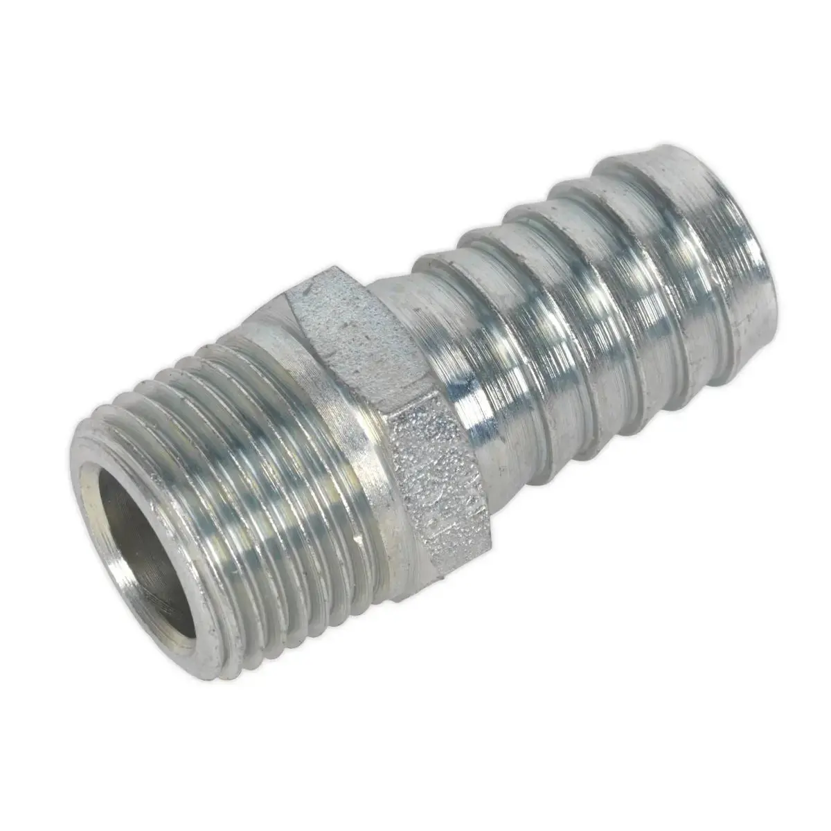 Pcl Screwed Tailpiece Male 3/8"Bspt - 1/2" Hose Pack Of 5 1