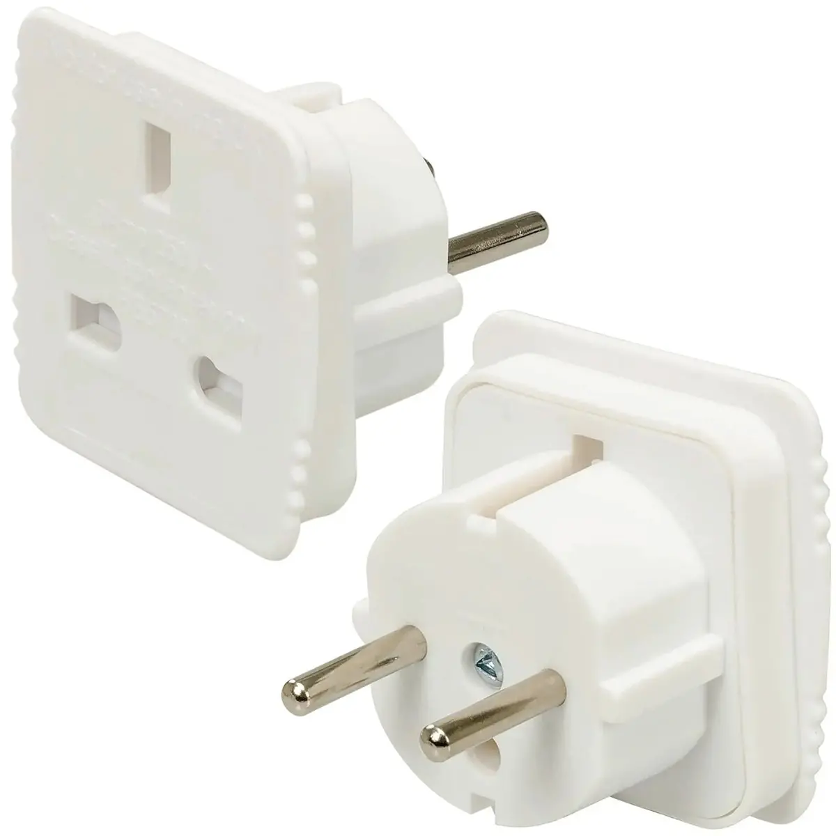 Power Master Uk To Eu Travel Adaptor 13A 230V 1