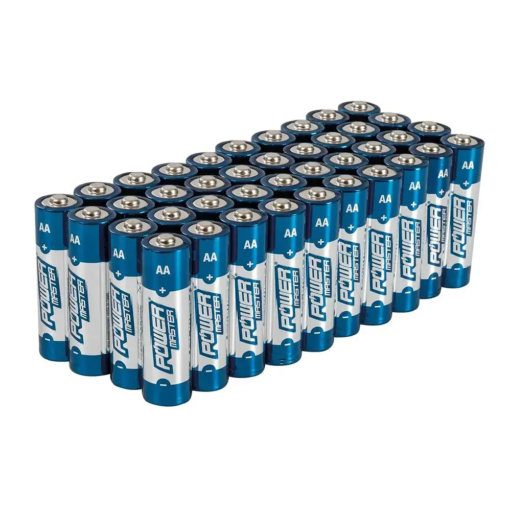 Powermaster Aa Super Alkaline Battery Lr6 40Pk 827540 1