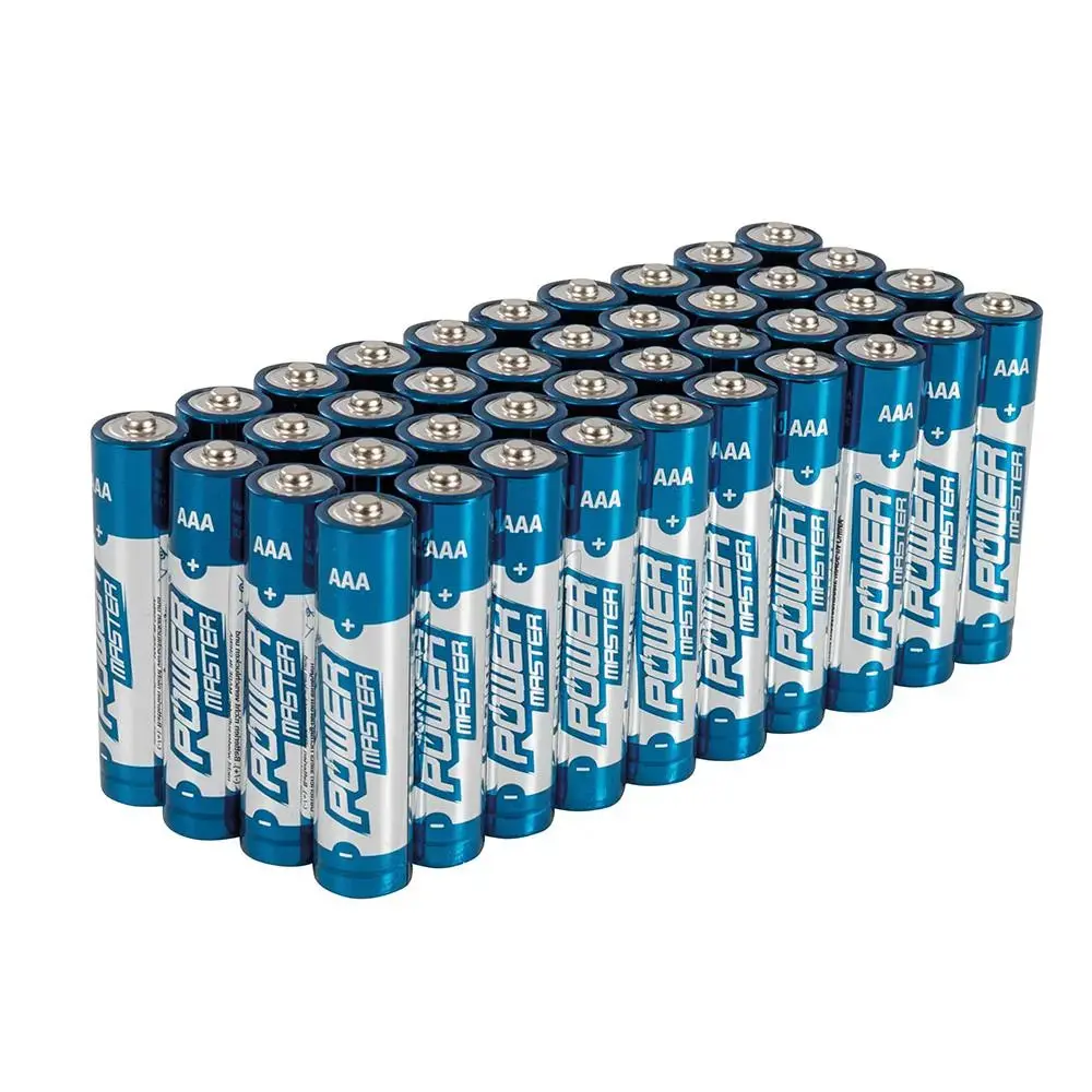 Powermaster Aaa Super Alkaline Battery Lr03 40Pk 867060 1