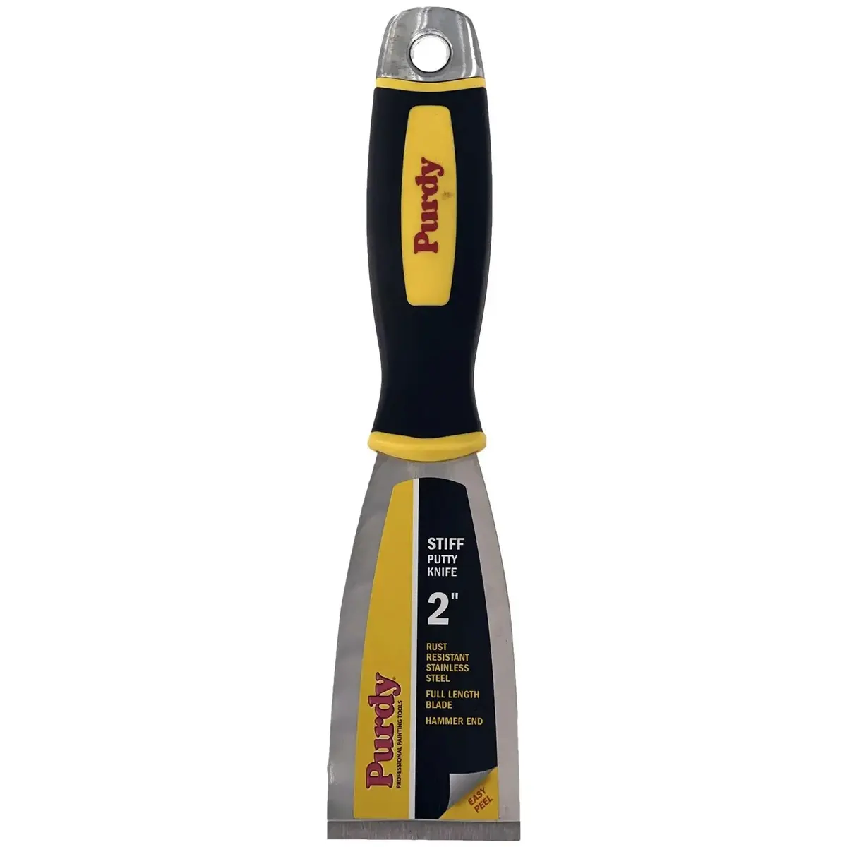 Purdy Premium Stiff Chisel Putty Knife 50Mm 2" Scraper Stainless Steel Blade 1