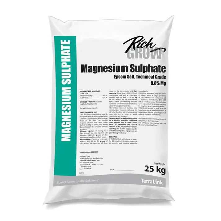 Epsom Salts (Magnesium Sulphate) 1
