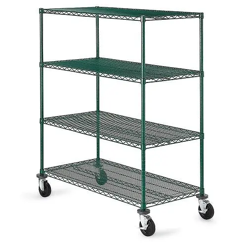 Green Rolling Rack System & Individual Parts 1