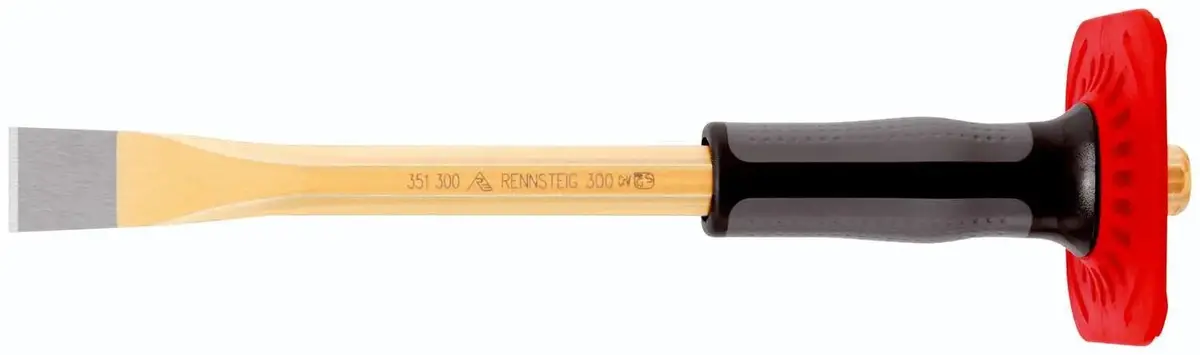 Rennsteig Masonry Bolster Chisel 300Mm With Hand Guard 351 300 1 1