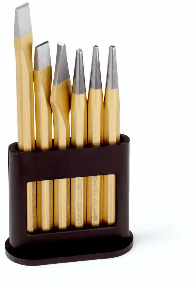 Rennsteig Punch And Chisel Tool Set 6 Pieces 421 000 0 1
