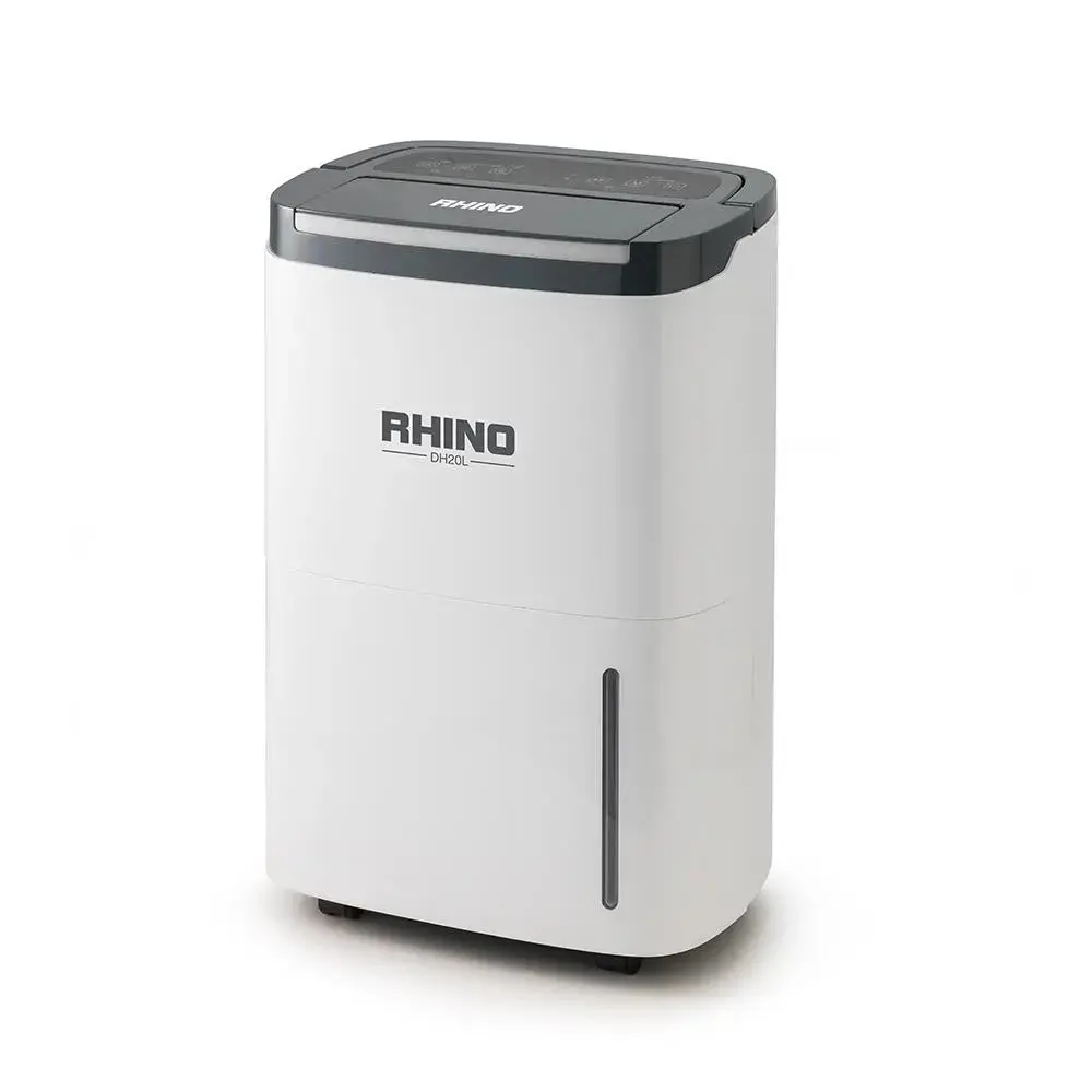 Rhino Dh20l 400W Domestic Dehumidifier 20Ltr 230V H03602 1