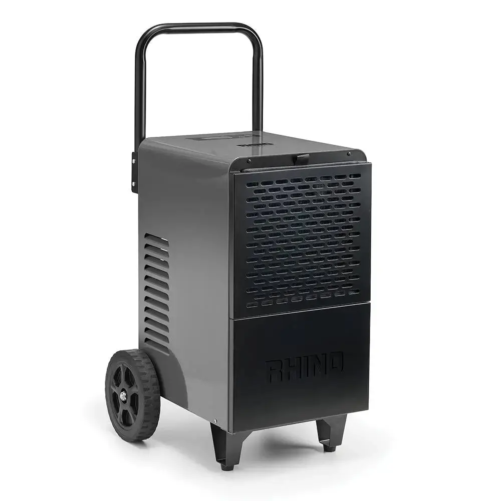 Rhino Dh50l 800W Industrial Dehumidifier 50Ltr 110V H03606 1