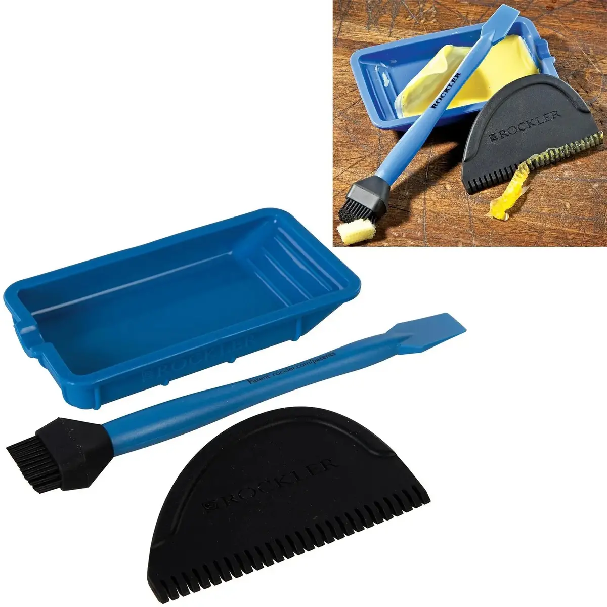 Rockler 3 Piece Silicone Glue Kit 1