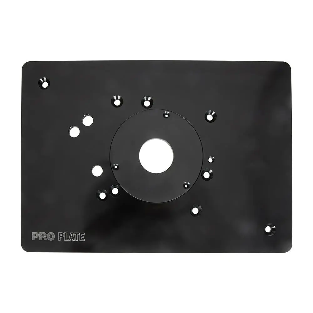 Rockler Aluminium Pro Router Plate For Triton Routers 8-1/4 X 11-3/4" 997468 1