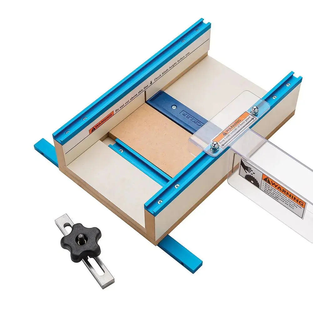 Rockler Table Saw Small Parts Sled 12" X 15-1/2" 3-1/2" 996182 1