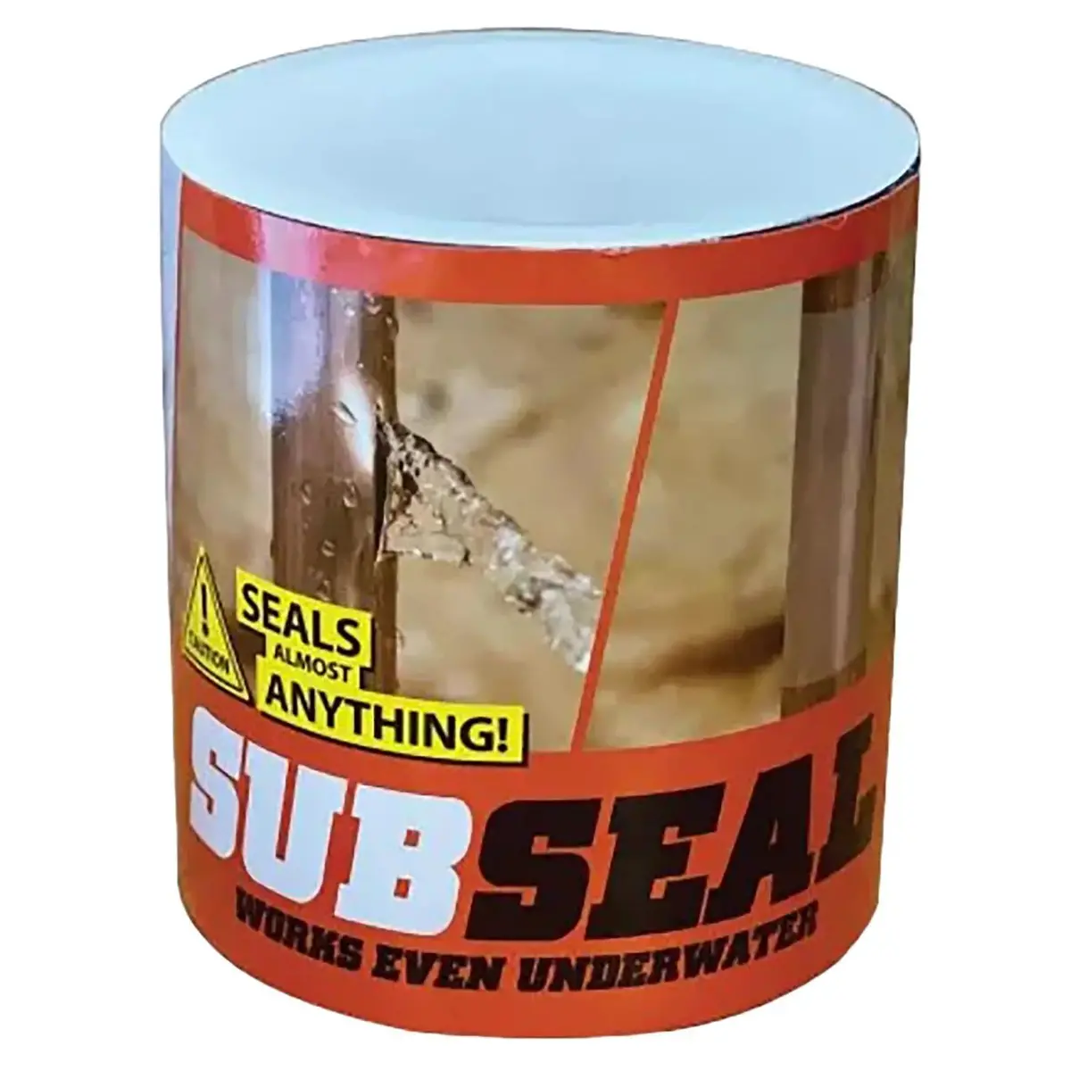 S-Fixx Subseal Waterproof Repair Tape White 10Cm X 1.5M 1