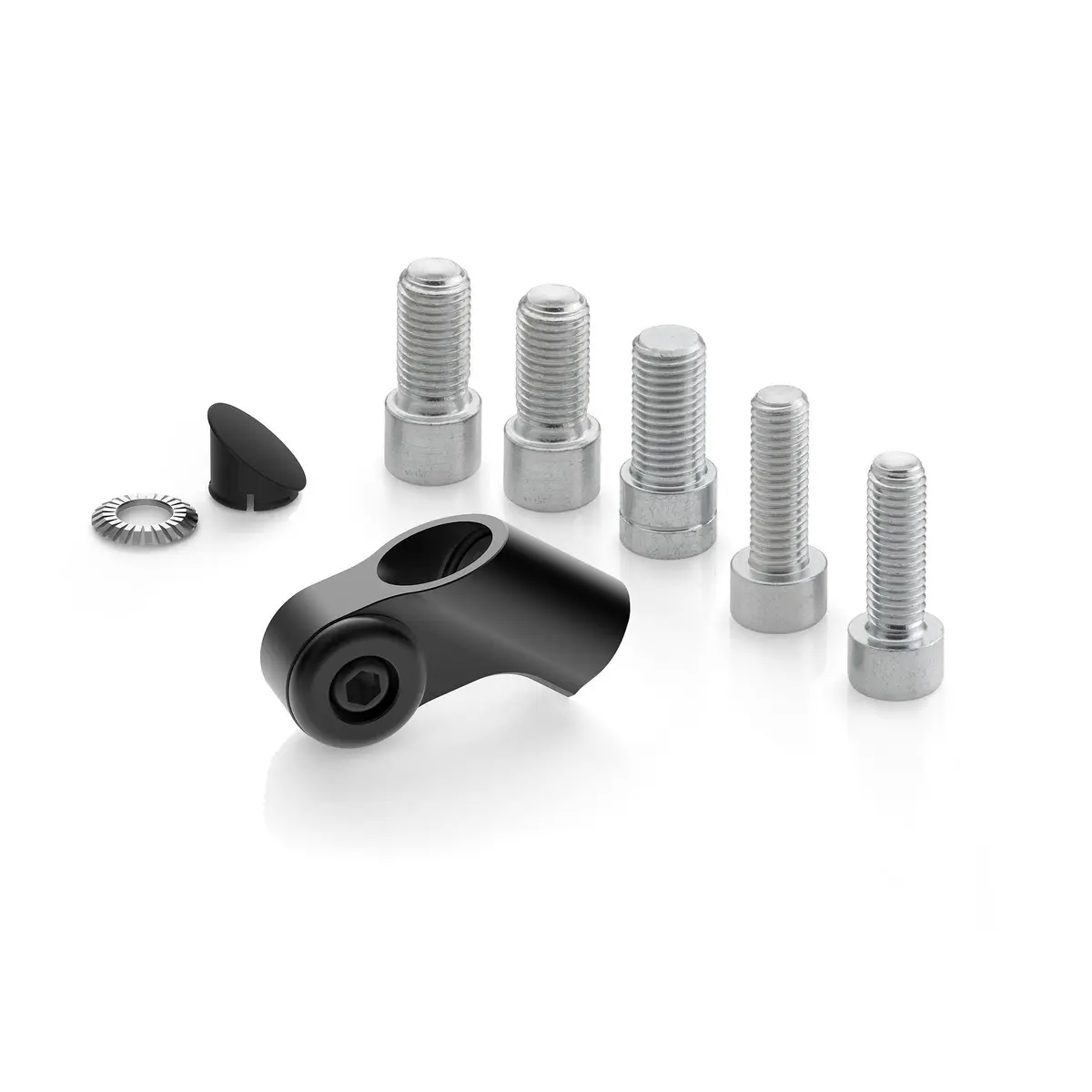 Rizoma Multifit Side-Mount Mirror Adapter Kit 1