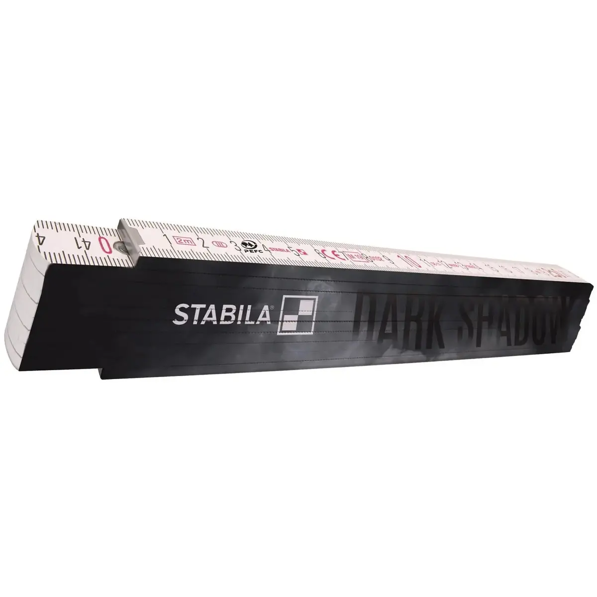 Stabila Dark Shadow Wooden Folding Rule 2M Limited Edition 20266 1