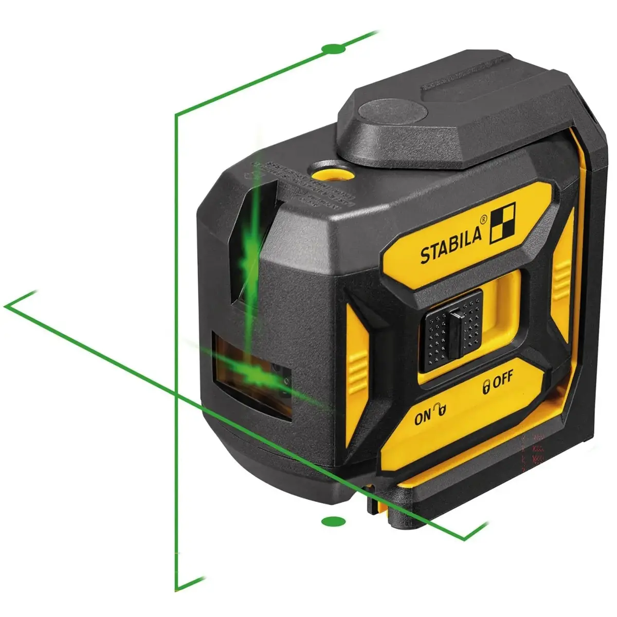 Stabila Lax 320 G Cross Line Plus Plumb Point Laser Level Self Levelling 19987 1