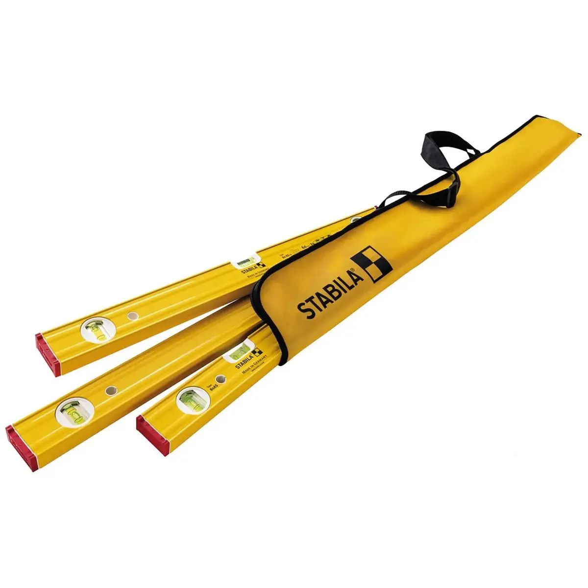 Stabila Pro Set 80 As Spirit Level Set 30Cm 60Cm 120Cm Levels In Case 19714 1