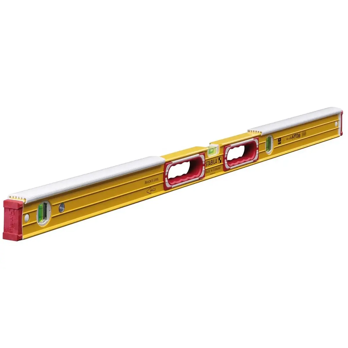 Stabila Type 196-2 K Masons Spirit Level For Bricklayers Aluminium Profile 16406 1