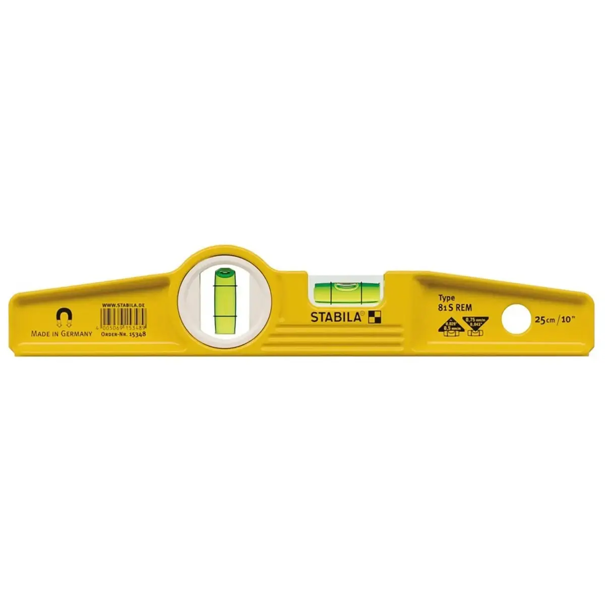 Stabila Type 81 S Rem Torpedo Spirit Level 25Cm 15348 1