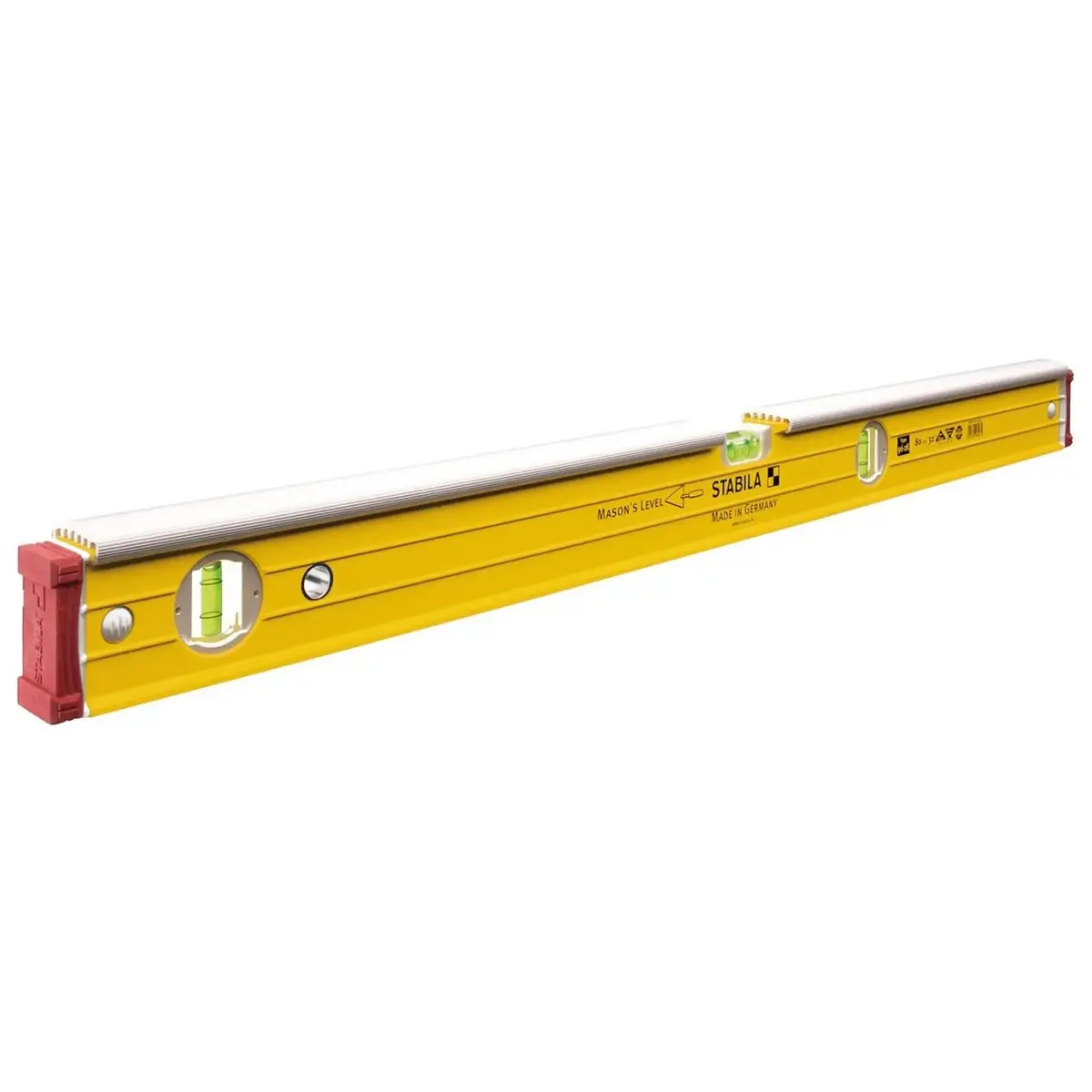 Stabila Type 96-2 K Masons Spirit Level 81Cm For Bricklayers Aluminium Profile 16403 1