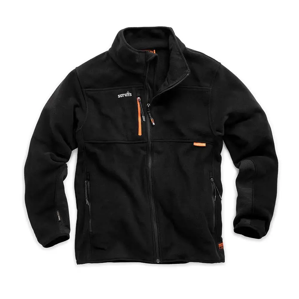 Scruffs Eco Abratect Worker Fleece Black - Choose Size 1