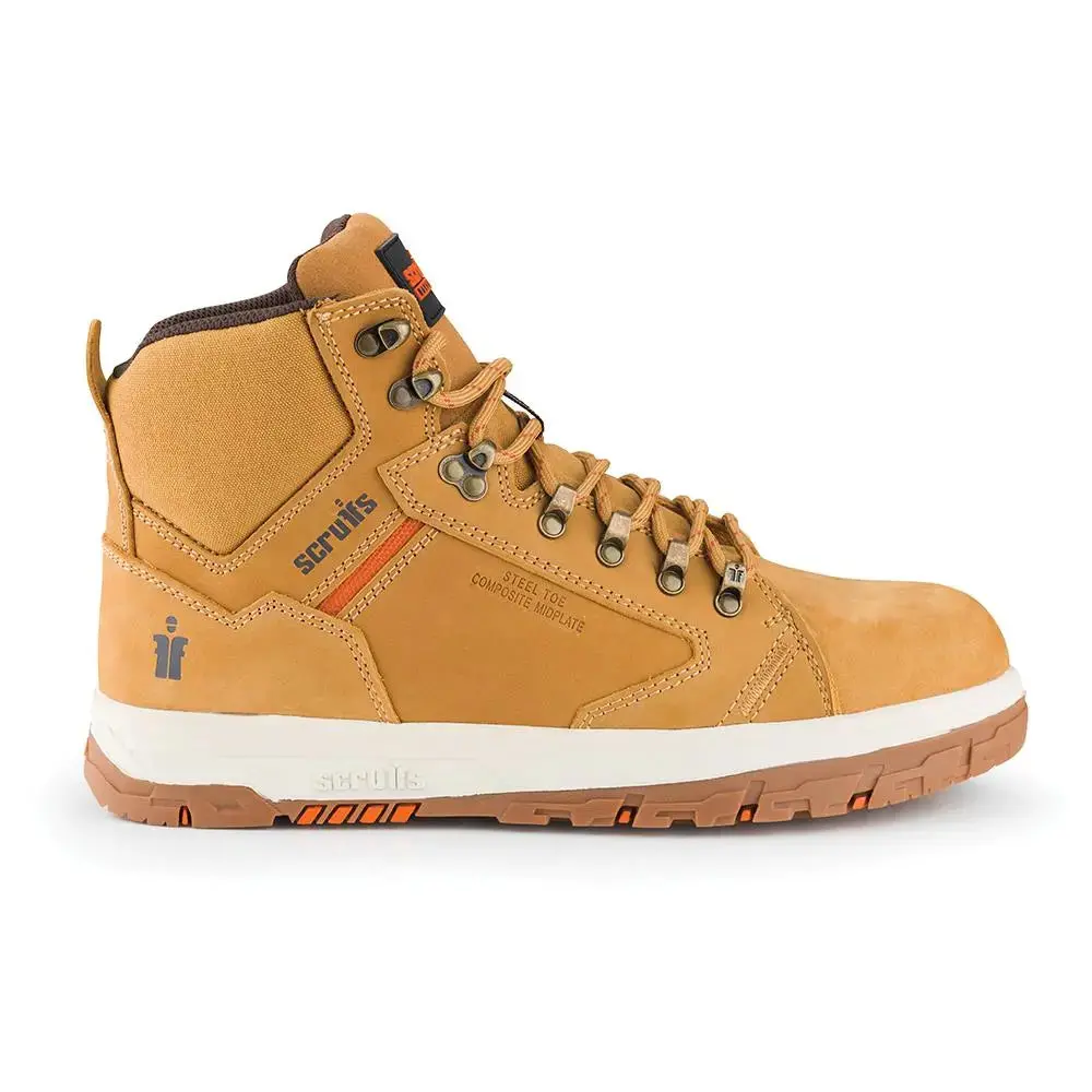 Scruffs Nevis Safety Boots Tan - Choose Size 1