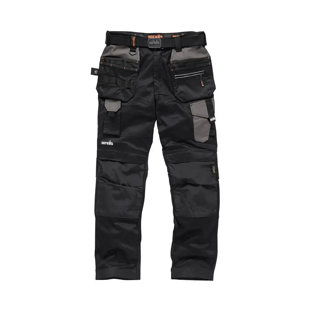 Scruffs Pro Flex Holster Trousers Black - Choose Size 1